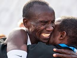 Eliud kipchoge becomes first athlete to run marathon under two hours. Eliud Kipchoge 12 Reasons Nn Running Team
