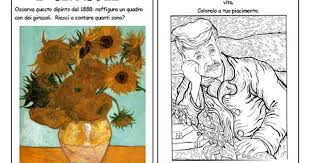 Van Gogh Spiegato Ai Bambini Libretto Da Stampare Con Attivita Disegni Da Colorare E Giochi Per Bamb Van Gogh Arte Di Van Gogh Progetti Di Arte Della Scuola