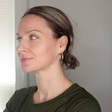 1.5" Sterling Silver Hoop Earrings, Hammered Silver Hoops With Post, Unique  Handmade Hoop Earrings, Modern Statement Jewelry Gifts for Her