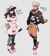Glasses Enthusiast My Sun And Moon Trainers Are Total Opposites Pokemon Clothes Pokemon Characters Pokemon Oc