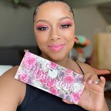 Get the look 💕🛍 ✨Mauvelous Eyeshadow Palette ✨Bahama Mama Lashes ✨Candy  Pink Lipgloss