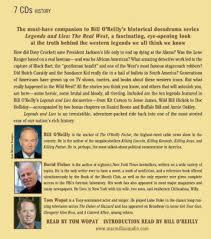 How did davy crockett save president jackson's life only to end up dying at the alamo? Bill O Reilly S Legends And Lies The Real West By David Fisher Tom Wopat Bill O Reilly Audio Cd Barnes Noble