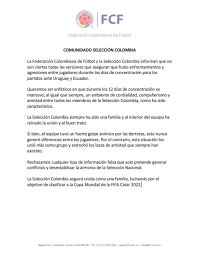 Clientes que vieron este producto también vieron. Seleccion Colombia On Twitter Comunicado Seleccion Colombia Vamoscolombia