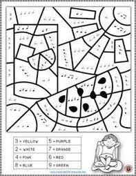 Summer Music Coloring Pages 26 Summer Color By Music Notes And Rests Music Coloring Music Worksheets Music Theory Worksheets