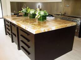 onyx kitchen island countertop not lit