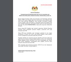 Contoh surat ketidakhadiran ke sekolah ini boleh digunakan sama ada untuk sekolah rendah atau sekolah menengah. Kenyataan Media Penangguhan Program Sukan Dan Aktiviti Kokurikulum Berikutan Penularan Jangkitan Novel Coronavirus Covid 19 Jabatan Penerangan Malaysia