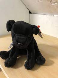 Luke Beanie Baby Ty Beanie Baby Black Lab Luke With Errors Etsy
