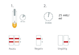 Mit dem digitalen schwangerschaftstest von clearblue kannst du 14 tage nach dem eisprung bzw. Hcg Test Medizintechnik Patz Gmbh