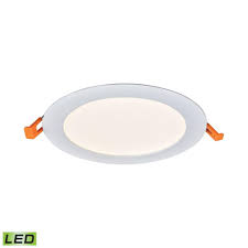 Turn an old recessed light into a beautiful ceiling fixture in less than 10 min! Thomas Lighting Lr10064 Mercury 7 Inch 15w 1 Led Round Recessed Light