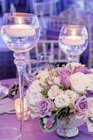 A Heartfelt Purple And Silver Wedding That Might Make You Cry Purple And Silver Wedding Wedding Table Pink Purple Wedding Flowers