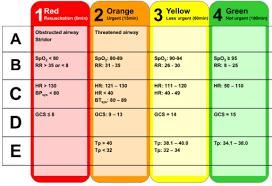 Vital Signs Defining The Colour Coded Triage Tvitals Open I