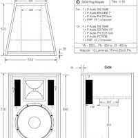 Skema box speaker control 15. Skema Box Monitor 15 Inch Single Monitor Speaker Mixer Audio