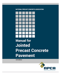 Npcas 3rd Edition Of Manual For Jointed Precast Concrete