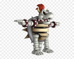 Dry bowser coloring pages funycoloring. M S Dry Bowser Cartoon Hd Png Download 530x595 2978408 Pngfind