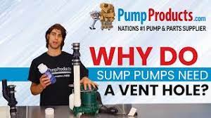 These problems are quite common. Why Your Sump Pump Needs A Vent Hole Youtube