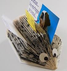 Faire un hérisson avec un livre. Comment Faire Un Herisson En Papier