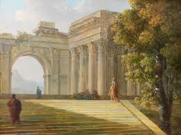 Auction Fr Ville Fantastique Ecole Francaise Personnages