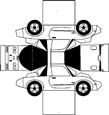 Wenn dir ein rennwagen besser gefällt, dann wähle statt der speichenräder fette reifen. Paper Toys Free Printable Papercraft Models Cut Outs 3d Templates