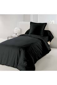 Livraison gratuite en france métropolitaine dès 150 € d'achat. Housse De Couette 1 Personne Noir 140 X 200 Cm 100 Coton Tati Fr