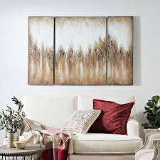 Freshen up your wall with our silvery flowers canvas art! Luxart Copper Crystal Canvas Art Prints Set Of 3 Kirklands