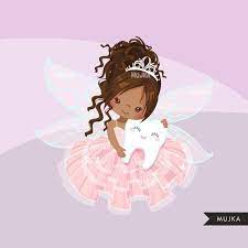 Tooth Fairy Clipart Cute Fairy Character Graphics Angel Etsy Fairy Clipart Cute Fairy Tooth Fairy