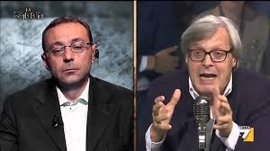 Il critico d'arte e deputato di forza italia vittorio sgarbi ha annunciato le sue dimissioni da sindaco di sutri, la città in provincia di viterbo dove era. Vittorio Sgarbi Marino Sfigato Andare Con La Moglie Al Ristorante E Un Incubo Youtube
