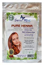 Scrap all the toxins and join the all natural revolution. Amazon Com Swiss Mist Amber Red Pure Henna Hair Dye 100 Natural No Chemicals Metallic Salts Free From Ppd Ammonia Peroxide Gmo Free Triple Sifted For Quality Guaranteed Freshness 100 Grams 3 52 Oz Beauty