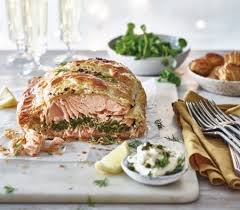 · this was the main course at that dinner party the other night. Salmon En Croute Easy Main Course For Your Festive Dinner Party Cook