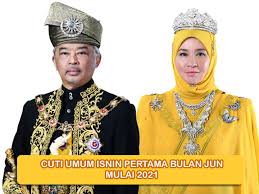 Ydp agong & raja permaisuri agong berangkat balik setelah bersantap tengahari #tb #throwback. Hari Isnin Minggu Pertama Setiap Jun Diumum Cuti Am Mulai 2021