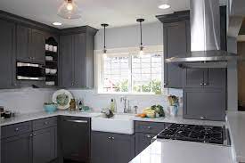 20 mind blowing gray kitchen cabinets. Dark Gray Cabinets Contemporary Kitchen Advantage Carpentry