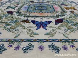 Stitching Chatalaine Martina Rosenberg Martina By Chatelaine Chatelaine Designs Mandala Mandal Butterfly Cross Stitch Cross Stitch Art Butterfly Mandala