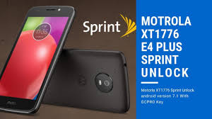Good news for you, attunlockcode proudly announces to unlock motorola moto e4 plus (xt1775) using us . Motorola Xt1776 E4 Plus Sprint Unlock Gcprokey Youtube