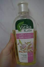 As it contains olive and almond it gives healthy and black shiny hair. Dabur Vatika Garlic Enriched Hair Oil Review