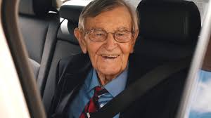 Former pilot Frank Dell's dream comes true