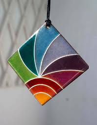 Pendentif En Emaux Sur Cuivre Cloisonnes Pendentif Par La Couleur Du Feu Bijoux En Email Bijoux En Porcelaine Perles En Pate Polymere