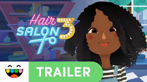 Here you have to become a hairdresser, pick up a pair of scissors and a comb to create a unique fantastic hairstyle for everyone who visited your salon client. Grab Your Tools Get Styling Toca Hair Salon 3 Gameplay Trailer Tocaboca Youtube