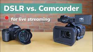 The ability to see and control your camera during live video. Dslr Vs Camcorder For Live Streaming Youtube