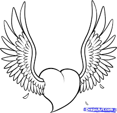 Parents may receive compensation when you click through and purchase from links contained on this website. Heart With Wings Coloring Page Coloring Library
