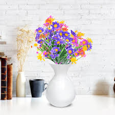 4.9 out of 5 stars with 19 ratings. Artificial Flower Plastic Faux Daisy Wildflowers Indoor Outside Garden Decor Cheap Fake Flowers For Home Wedding Decoration Special Price Bed1a Goteborgsaventyrscenter
