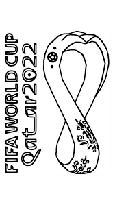 world cup coloring page