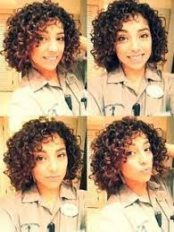 A cropped cut, side swept bangs, or pulled back hair can be a great choice for naturally curly hair. Short Natural Curly Hair Short Curly Weave Hairstyles Curly Hair Styles Naturally