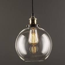 Lightess Pendant Light Vintage Industrial Hanging Glass C Https Www Amazon Ca Dp B01c Glass Pendant Light Glass Globe Pendant Light Pendant Light Fixtures