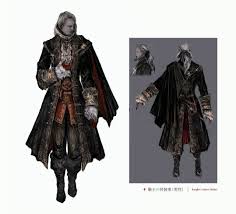 Bloodborne Knight S Attire Dizajn Personazhej Srednevekovyj Elfy