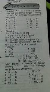 Materi matematika kelas 8 viii semester 2 smp mts berdasarkan buku kurikulum 2013 edisi revisi 2017. Kunci Jawaban Uji Kompetensi 3 Matematika Kelas 7 Kurikulum 2013