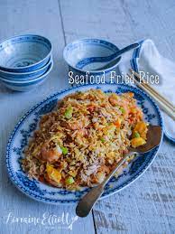 My Mother S Seafood Fried Rice For Chinese New Year Recipe Seafood Fried Rice Fried Rice Cooking Seafood