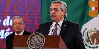 Durante un encuentro con su homólogo español, pedro. Alberto Fernandez Mexico Por Fin Tiene Un Presidente Con Valores Morales Y Eticos