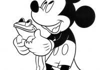 Micky Maus Zum Ausmalen Ausmalbilder Ausdrucken Mickey Mouse