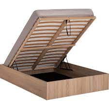 lit coffre 160x200cm effet chene blanchi balme 160x200 cm lit coffre lit coffre lit lit coffre 160x200