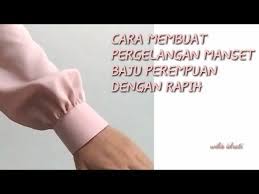 Polos, brokat, anak, elegan untuk acara pesta. Membuat Manset Pergelangan Tangan Baju Perempuan Dengan Rapih Youtube