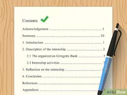 Below, i am going to include some very common expressions that are mostly used in acknowledgements. How To Write A Report After An Internship With Pictures